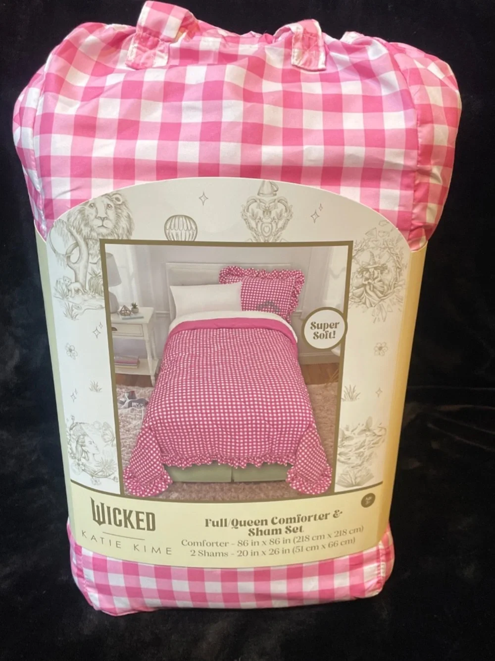 NEW Wicked For Good x Katie Kime Comforter FULL/QUEEN